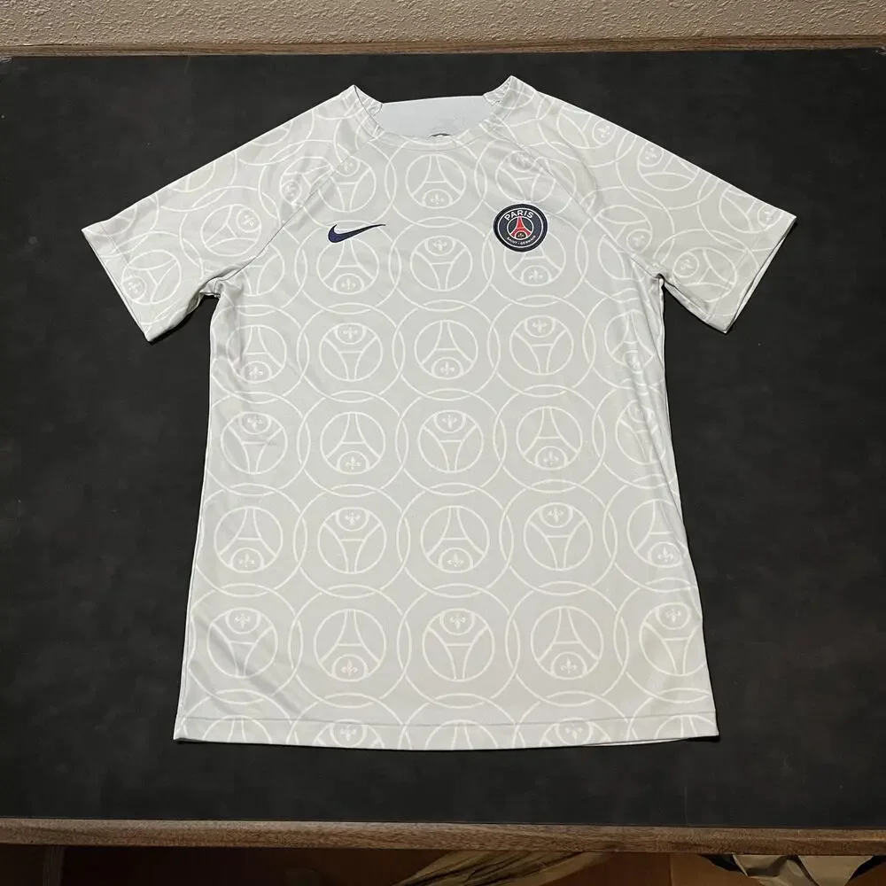 Paris Saint Germain Jersey Kit All Over Print Soccer Nike Dri Fit PSG Training